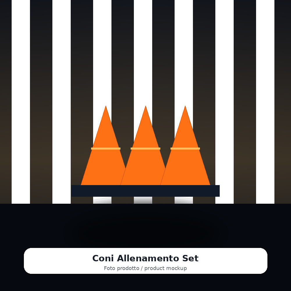 Coni Allenamento Set mockup