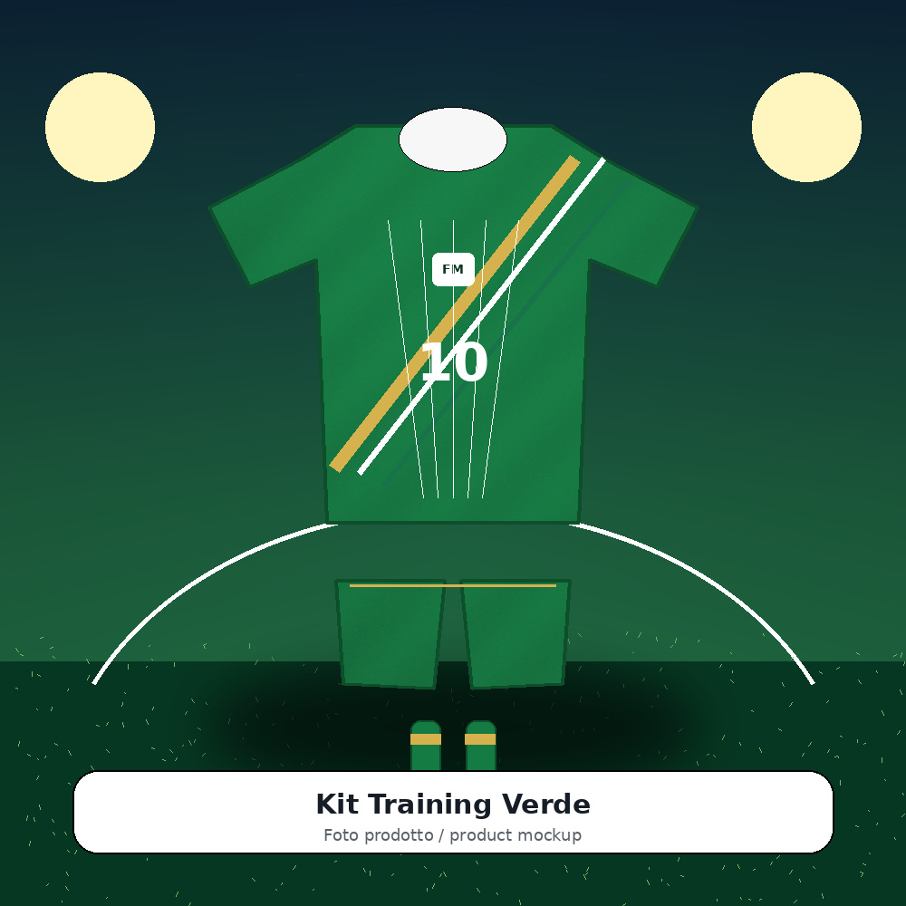 Kit Training Verde mockup