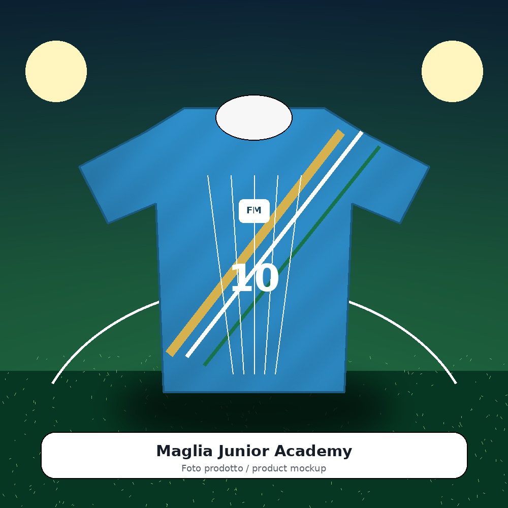 Maglia Junior Academy mockup