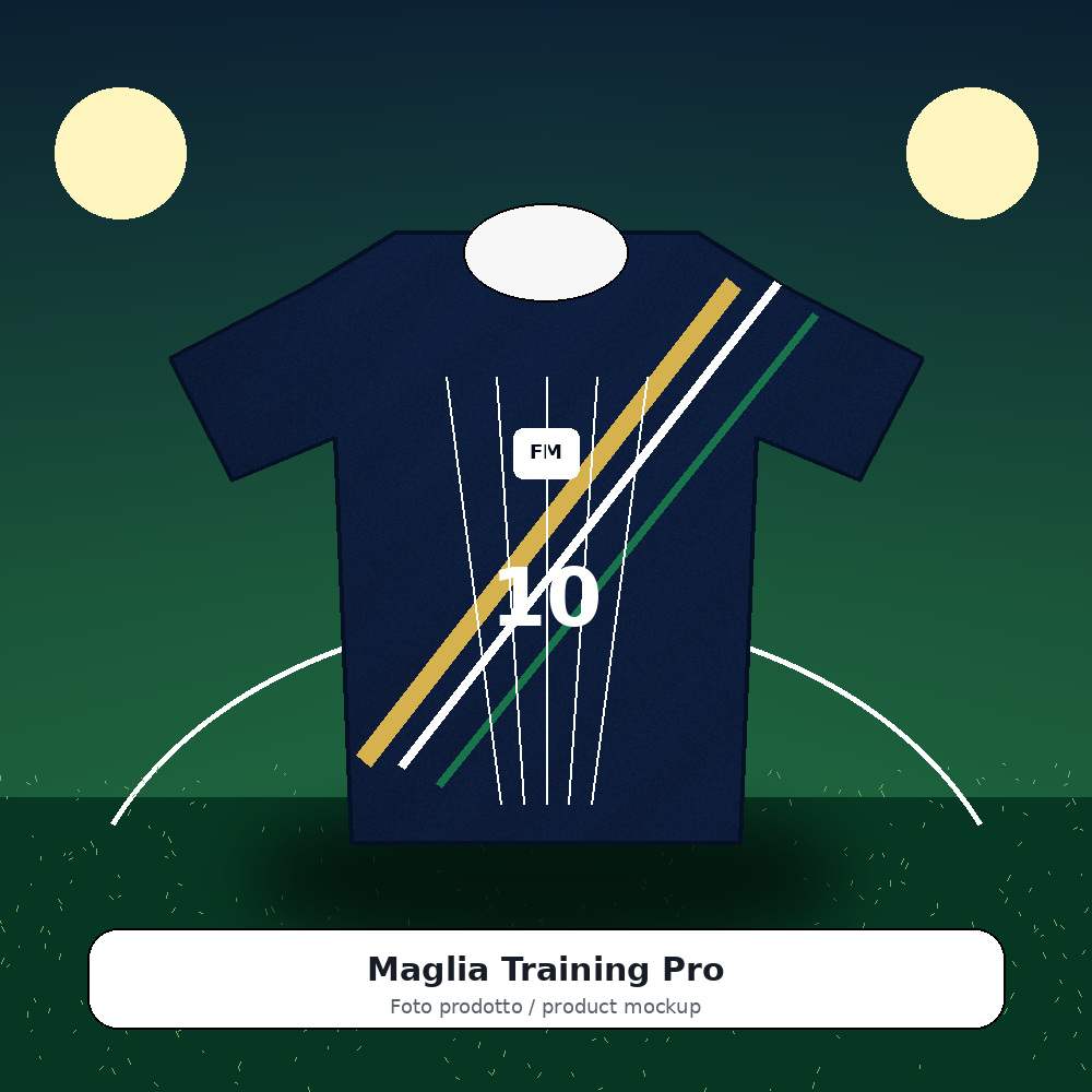Maglia Training Pro mockup
