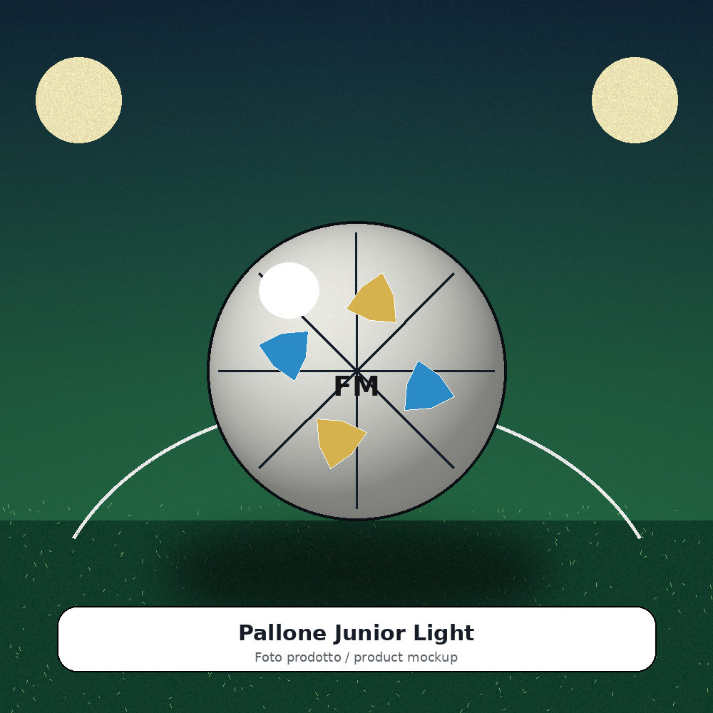 Pallone Junior Light mockup