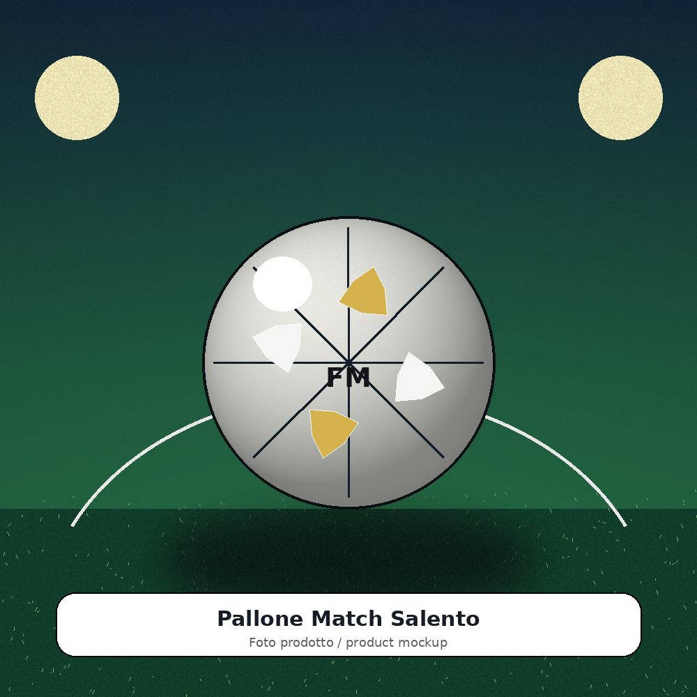 Pallone Match Salento mockup