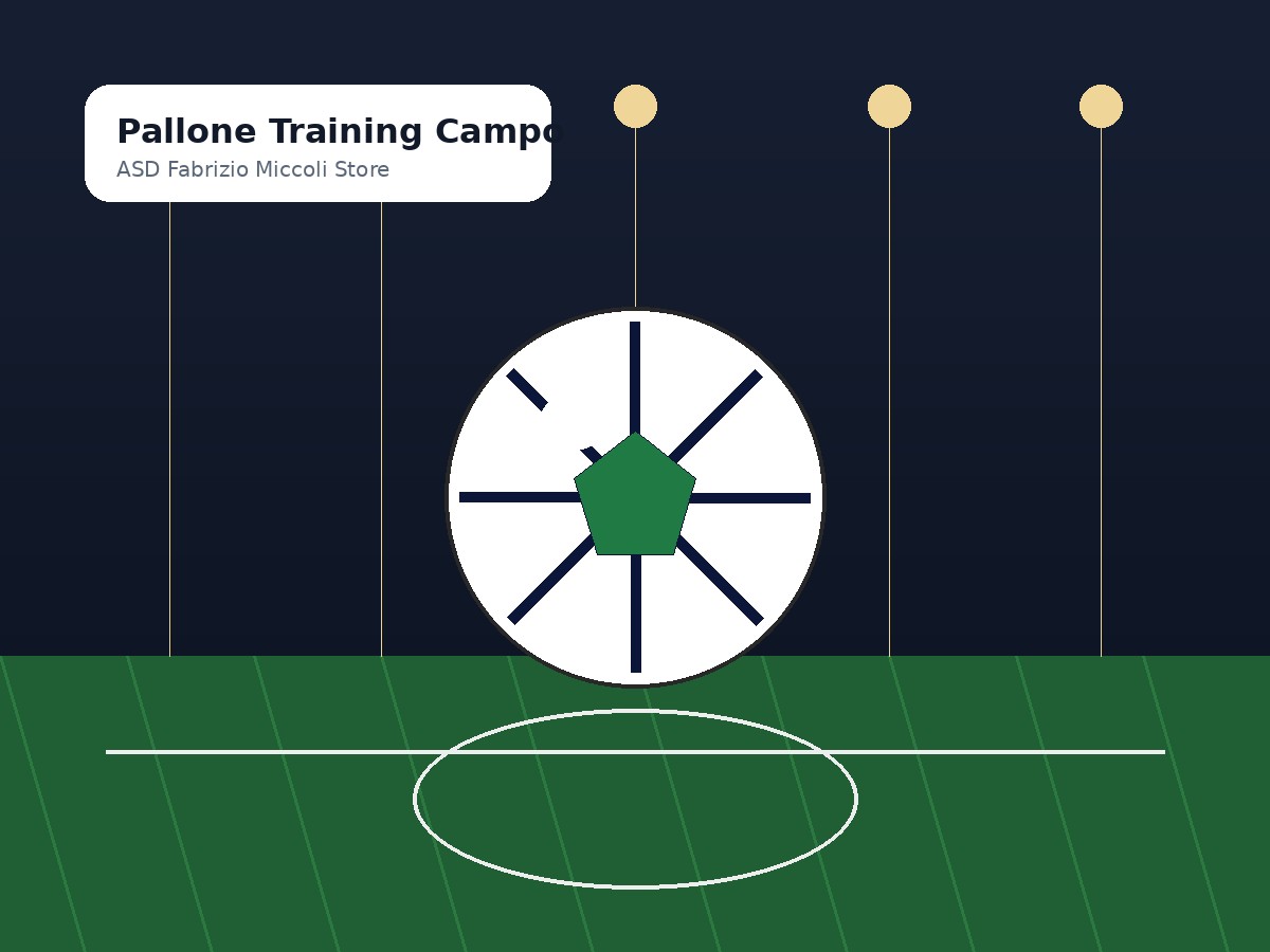 Pallone Training Campo mockup