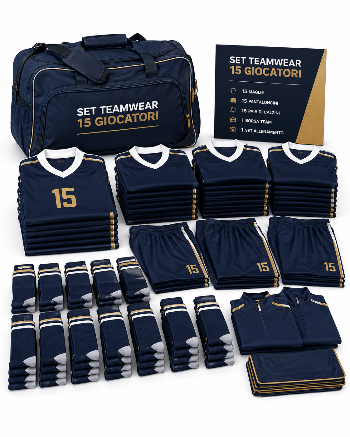 Set Teamwear 15 Giocatori