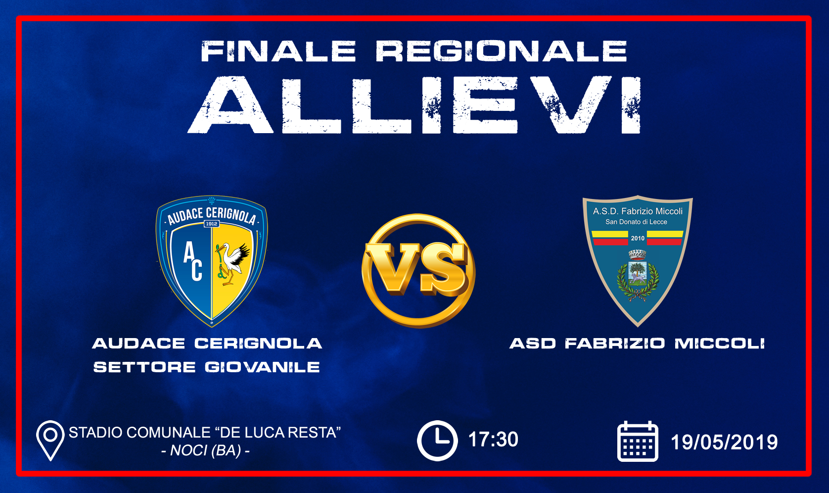 Finale Regionale Allievi