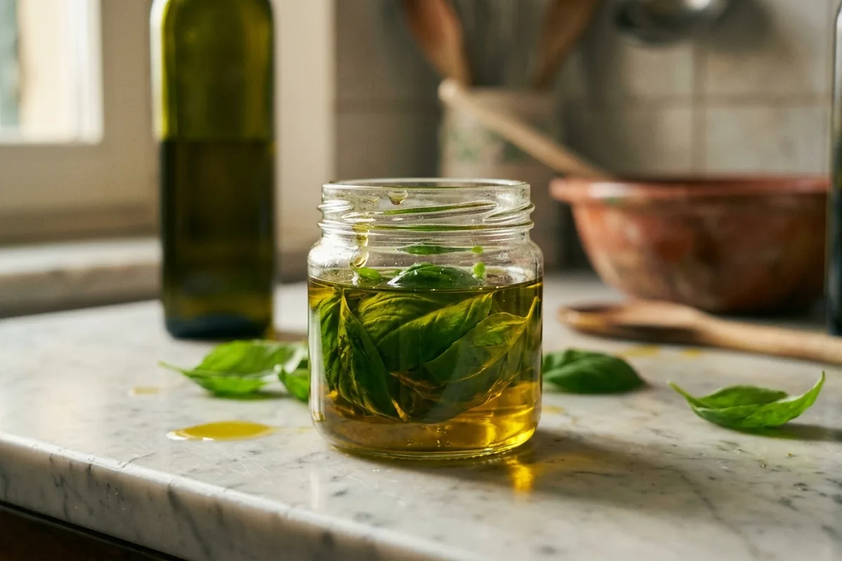 Basilico sott’olio “per mesi”: sembra la soluzione perfetta, ma non è proprio così