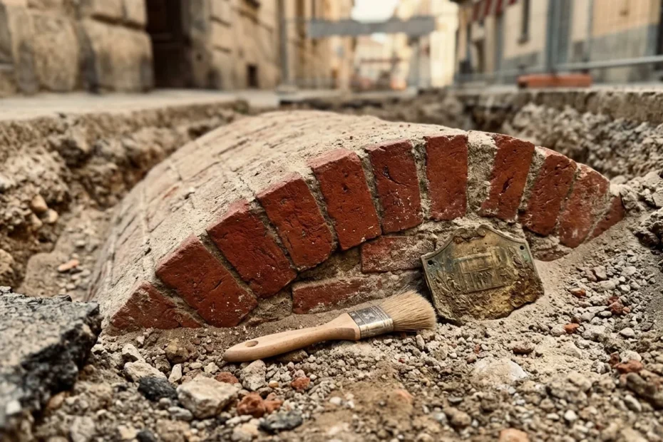 Cosa nascondono i sotterranei di Torino? Il tunnel segreto ritrovato per caso durante i lavori stradali.