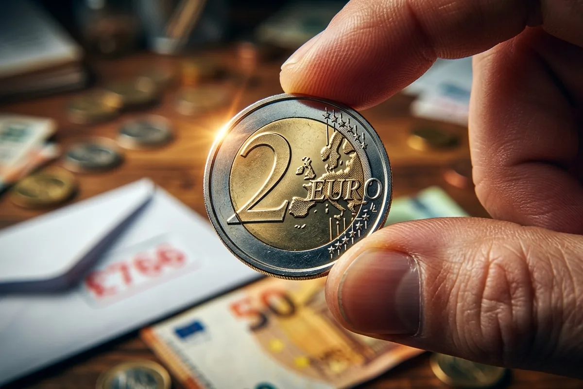 Hai questa vecchia moneta da 2 euro nel portafoglio? Controlla subito il bordo: vale quanto un mese di stipendio