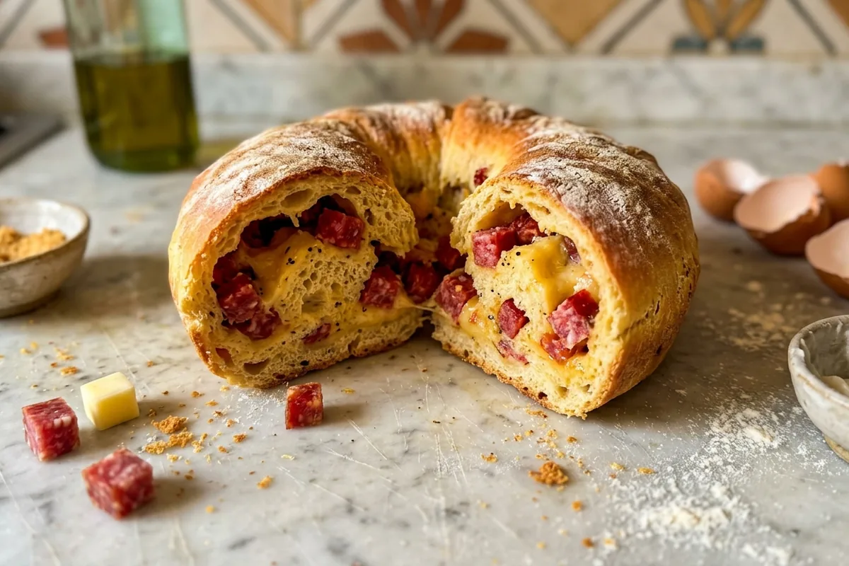 Il casatiello “stracciato” che rovina (o salva) il pranzo di Pasqua senza che te ne accorga