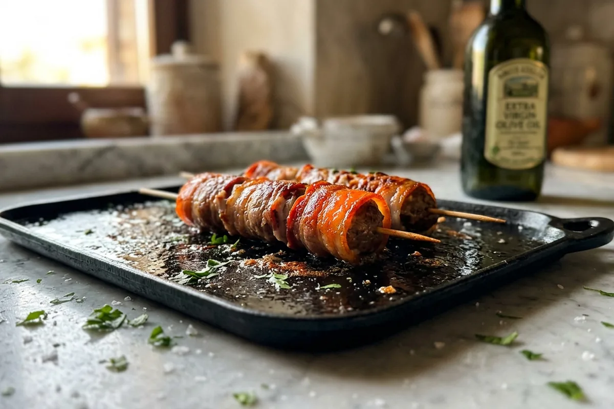 Il trucco degli spiedini di carne macinata che rende secca la grigliata (e come evitarlo)