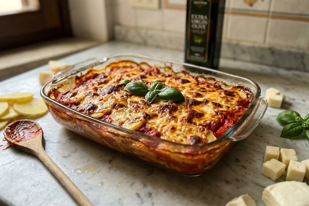 L’errore che rovina la parmigiana di patate (e come trasformarla in un “salvacena” perfetto)