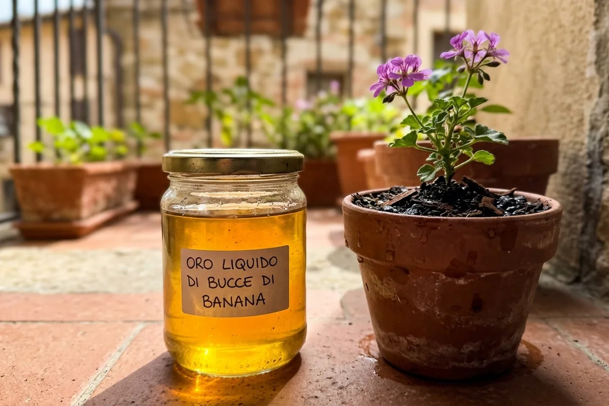 Non comprare più concimi: come trasformare le bucce di banana in "oro liquido" per le tue piante.