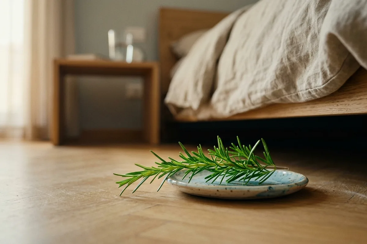 Perché dovresti mettere un rametto di rosmarino sotto il letto? L'antico segreto per purificare l'aria