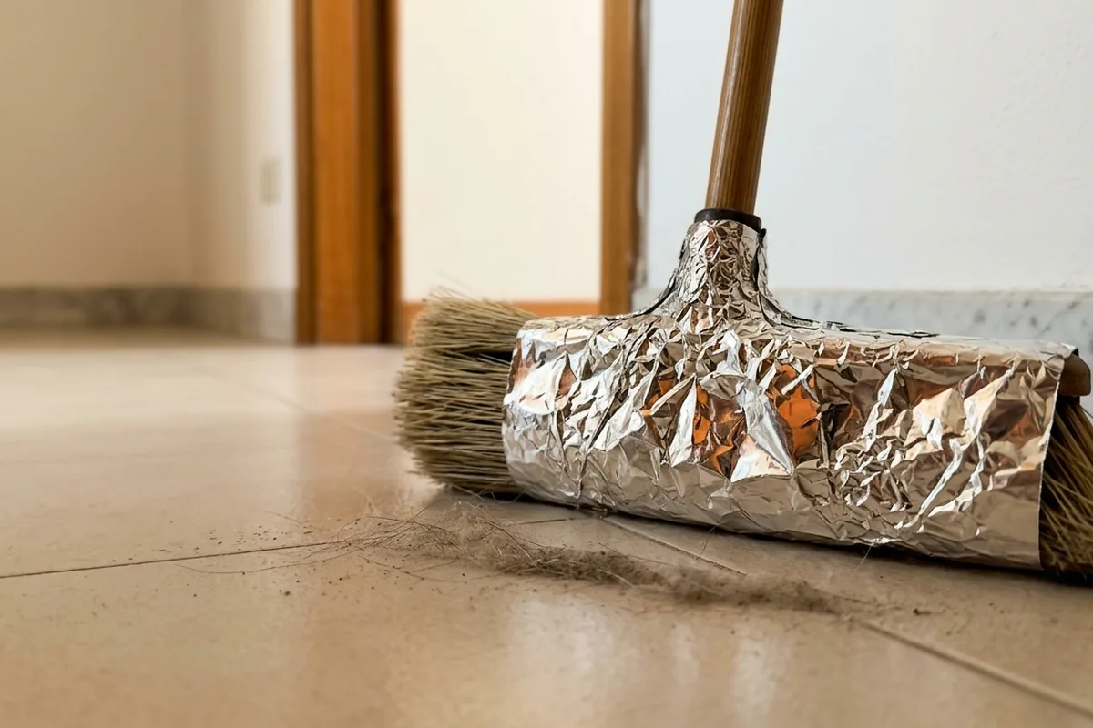 Questo trucco con la scopa ti fa sprecare meno tempo (e polvere) di quanto pensi