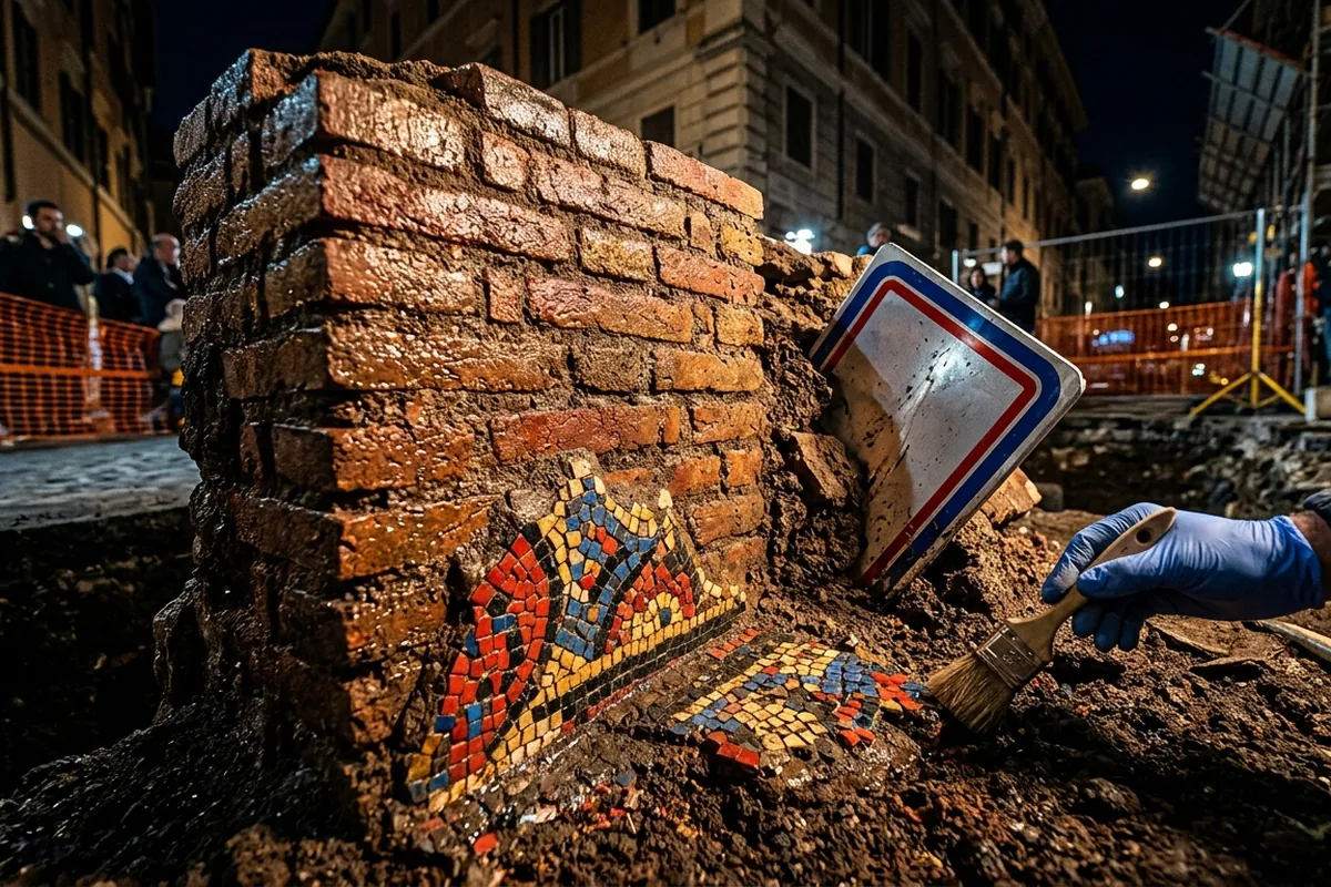 Roma, scavo shock in centro: ritrovato un reperto che blocca i lavori del Giubileo. Cosa sta succedendo