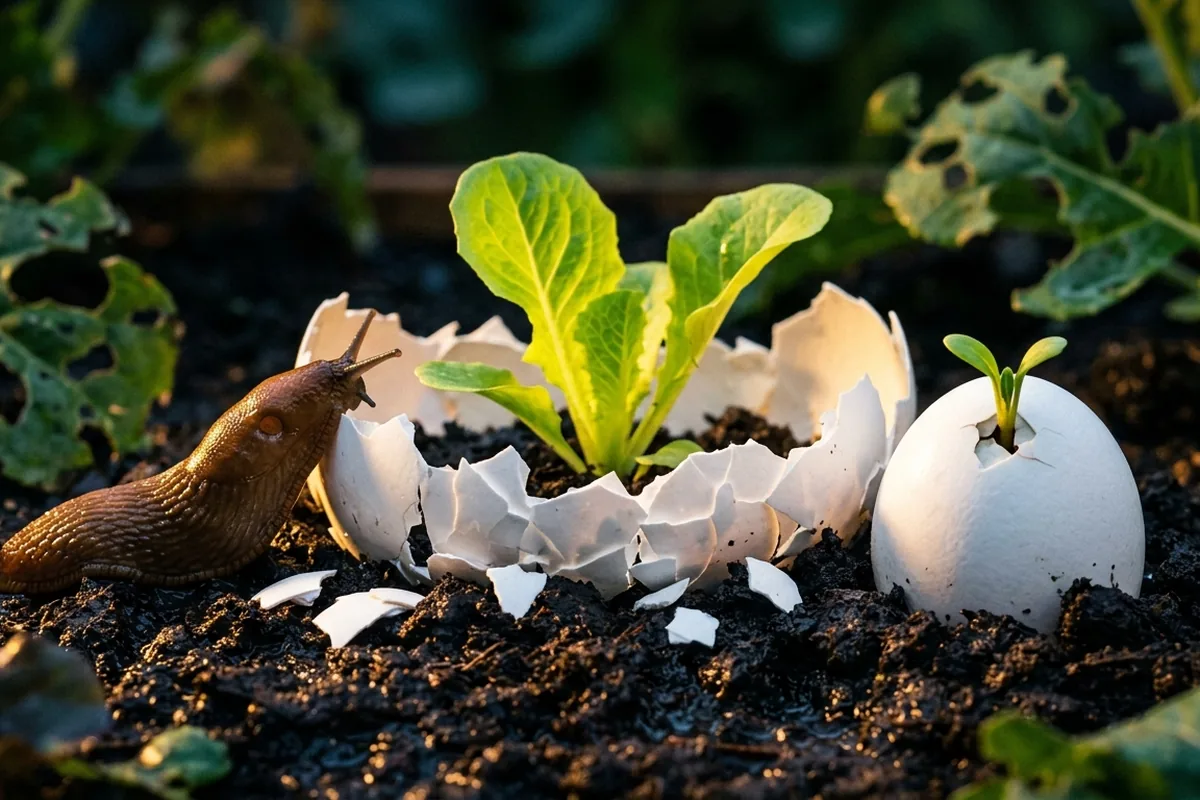 Usa i gusci d'uovo così: il trucco segreto per allontanare le lumache dal tuo orto senza veleni